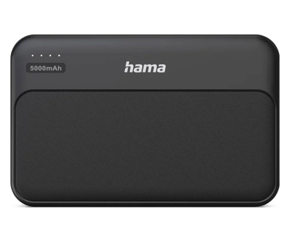 Powerbank Hama POWER PACK POCKET 5 5000 mAh 2X USB-A ANTRACYT